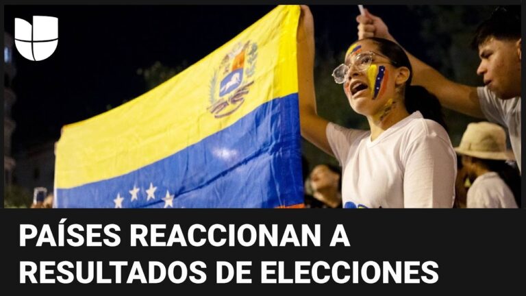 La respuesta de Latinoamérica a las elecciones en Venezuela: desde el desacuerdo manifestado por Chile y Argentina hasta la postura expectante de Brasil y México