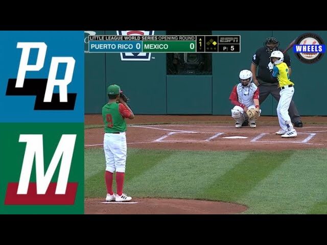 Triunfos inaugurales para Colombia y México en el Clásico de Béisbol Pimentel Little League para menores de 10 años