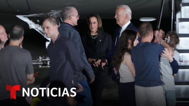 Biden revela la puesta en libertad de dieciséis detenidos en Rusia, con tres ciudadanos estadounidenses entre ellos