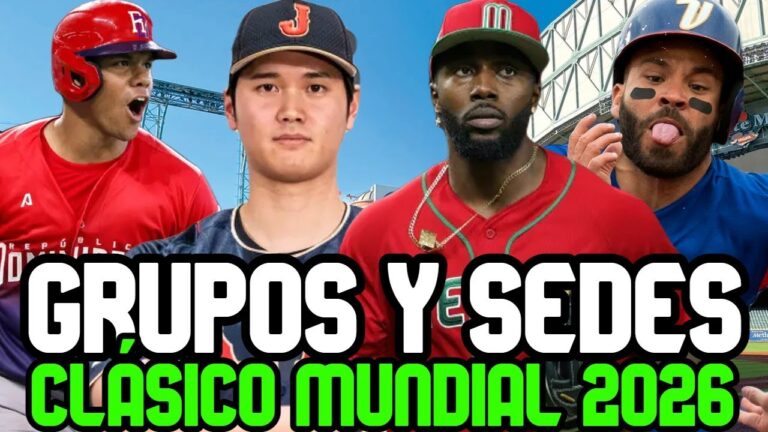 Calendario y grupos del Clásico Mundial de Béisbol 2026 son revelados por la MLB