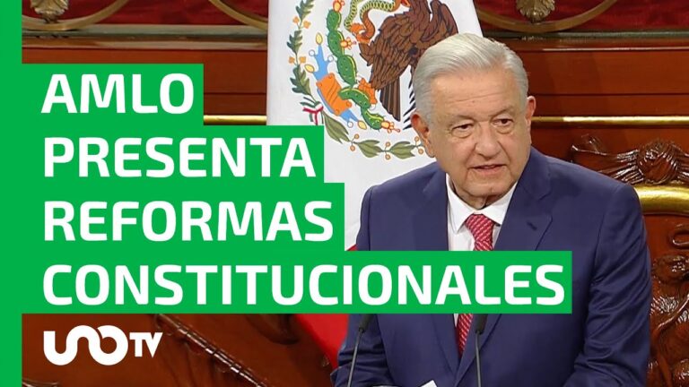 Ejecutivo presenta ante el Congreso propuesta de reforma a la Constitución