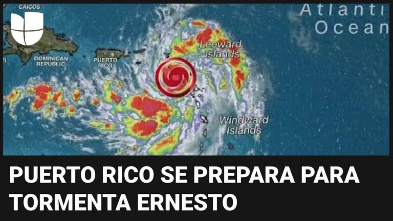 La administración de Biden otorga declaración de emergencia a Puerto Rico por el embate de Ernesto