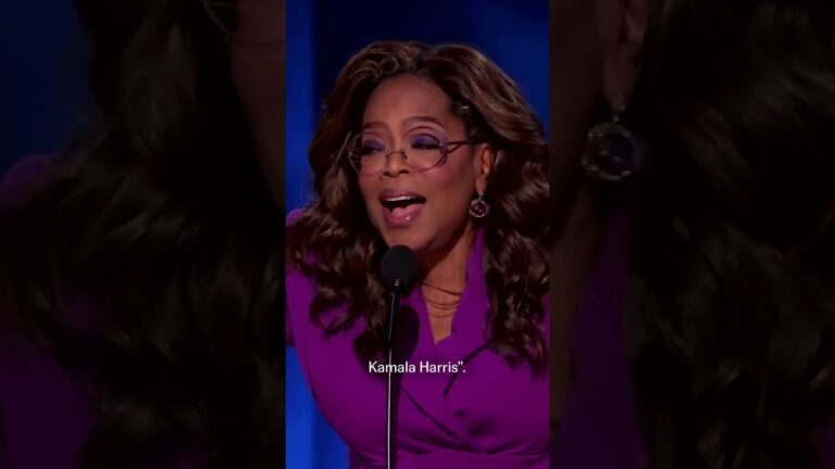 Oprah winfrey insta a votar por Kamala Harris para la presidencia promoviendo la positividad