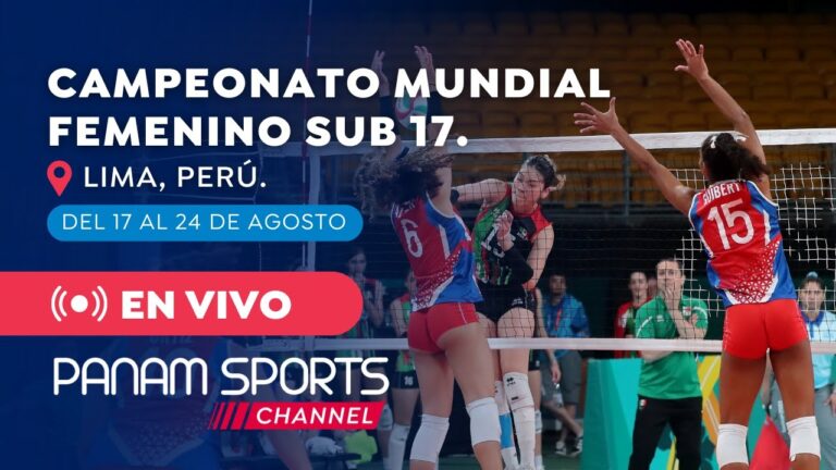 Voleibol femenino enfrentará a selección canadiense en debut mundialista sub-17 en sudamérica