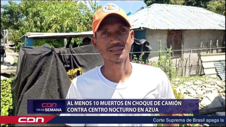 Chofer camión acumula 28 sanciones tras suceso en Azua