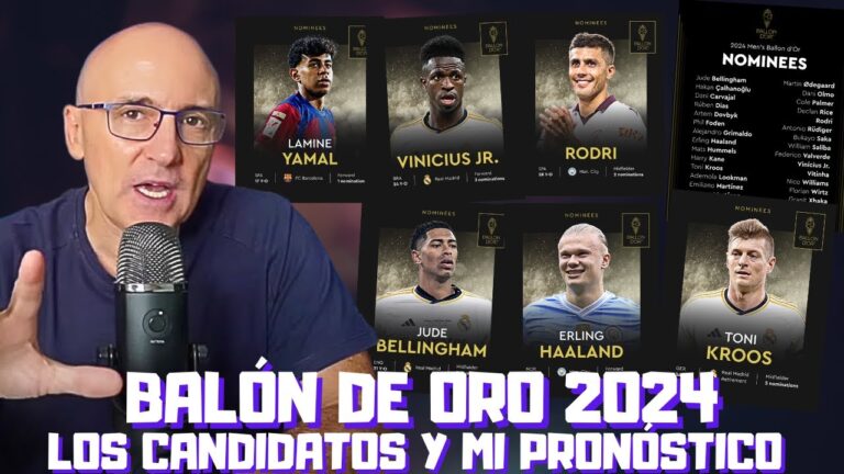 Conoce a los aspirantes al premio Balón de Oro 2024, ausencia de Messi y Ronaldo