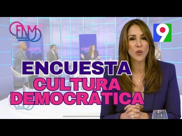 Importante análisis sobre estudio de opinión sobre cultura democrática