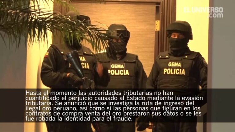 Operativo policial detiene a líder de red de contrabando y lavado de dinero