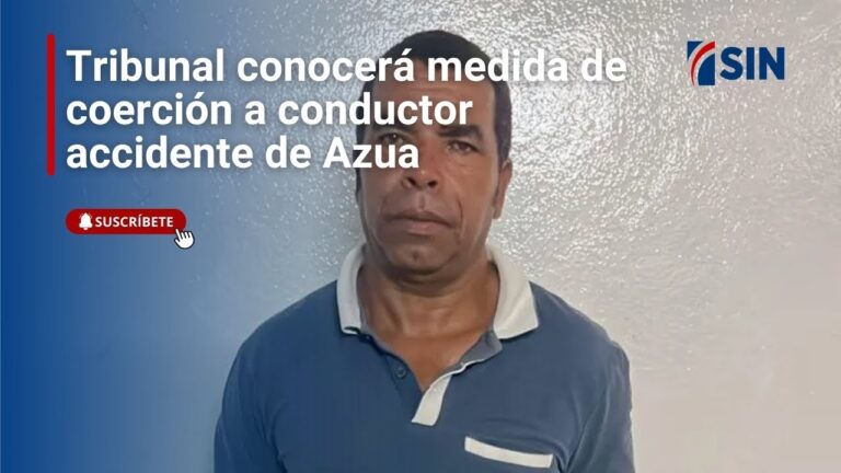 Solicitada prisión para conductor tras accidente en Azua