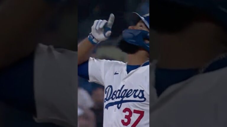 Teóscar conecta 3 hits, incluido su jonrón 32, en triunfo de los dodgers