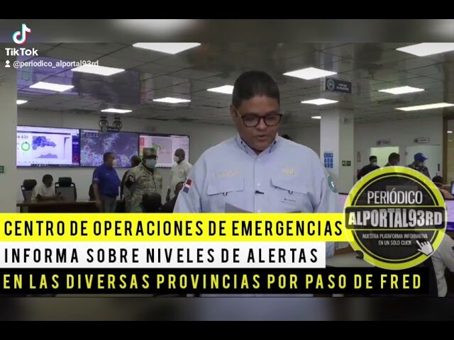 Cambios en niveles de alertas en diversas provincias por parte del comité de operaciones de emergencia