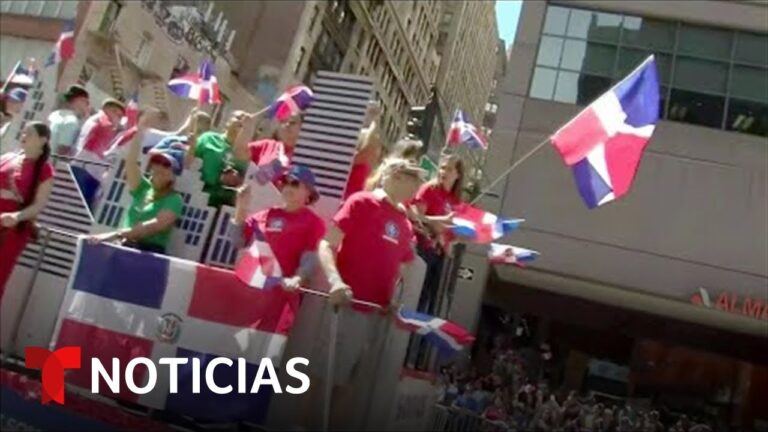 Celebración de la identidad dominicana en desfiles de Nueva York y Nueva Jersey