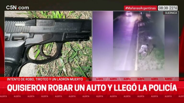 Coacción para exagente por herir con disparo a excompañera en localidad urbana