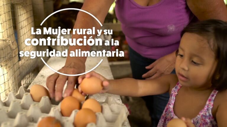 Exposición de titular sobre progresos en apoyo a mujeres rurales y seguridad alimentaria