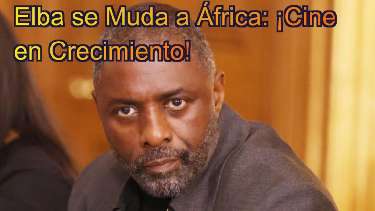 Idris elba planea colaborar con la industria cinematográfica africana viviendo en el continente