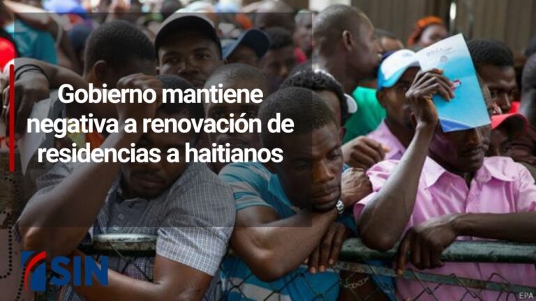 Inmigrante haitiano con permiso de residencia