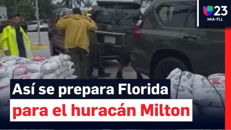 Milton impacta con intensidad en el estado sureño