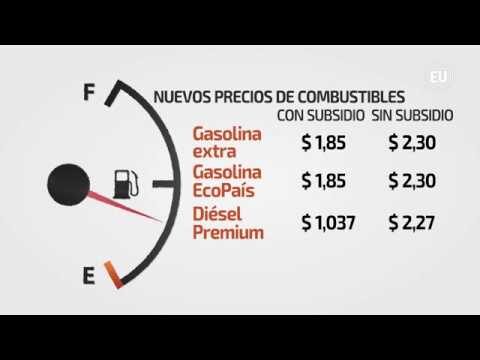 Nuevos precios de combustibles vigentes esta semana