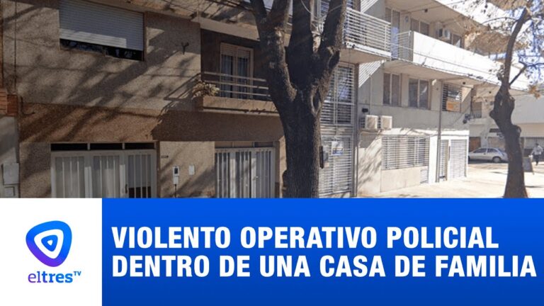 Operativo policial en la vivienda de un individuo