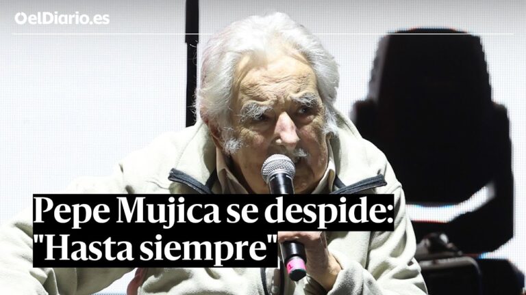 Pepe Mujica y su despedida en elecciones desde el balcón