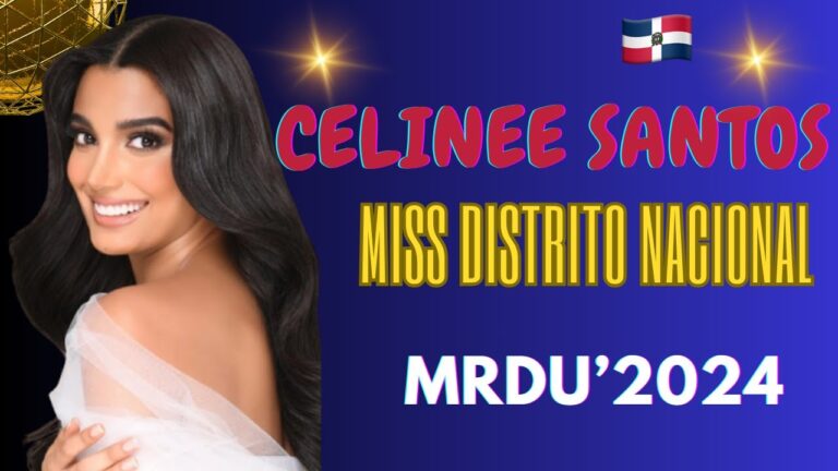 Representante distrital de Miss Mundo Dominicana en el 2024